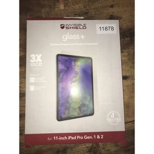 Zagg‎ Invisible Shield Glass + Shield for iPad Pro 11" Gen. 1-2  And Air 4/5 New